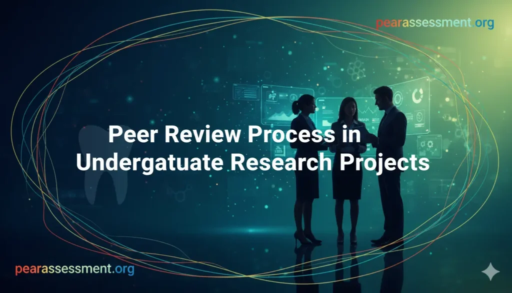 Peer Review Process in Undergraduate Research Projects