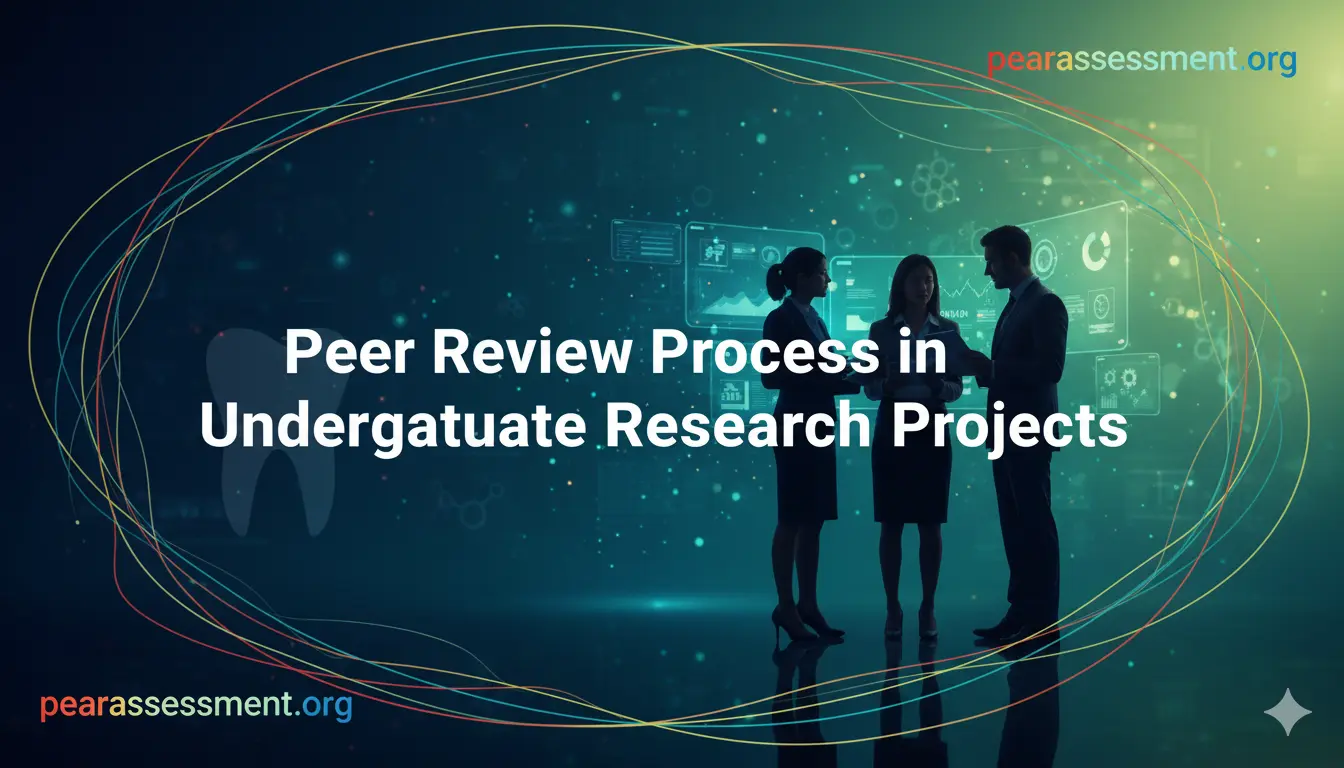 Peer Review Process in Undergraduate Research Projects