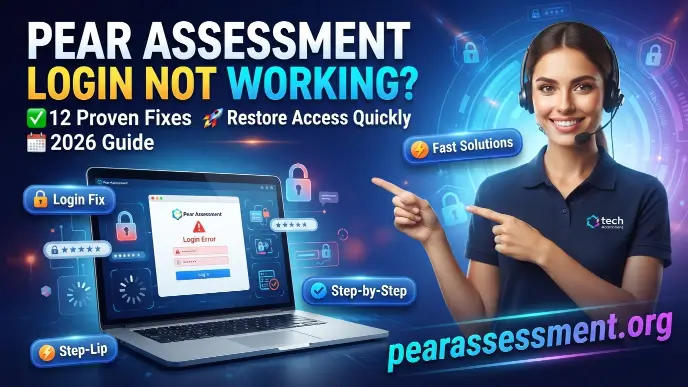 Pear Assessment Login Not Working