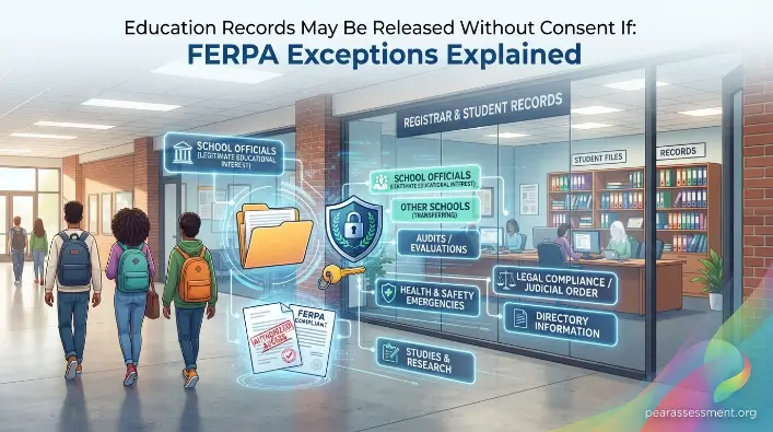 Education Records May Be Released Without Consent If