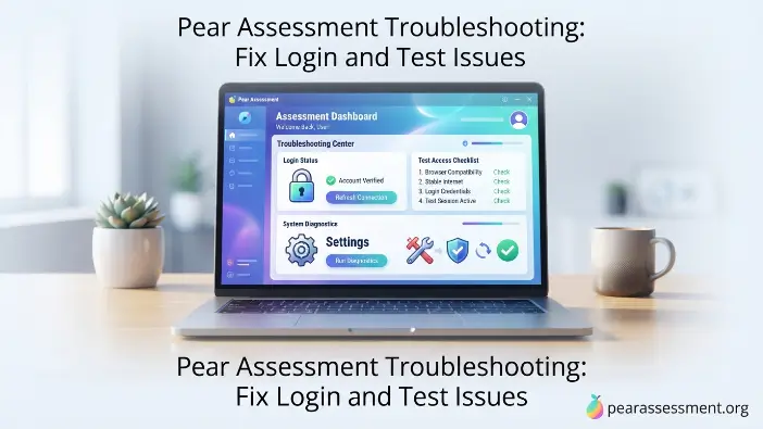Pear Assessment Troubleshooting